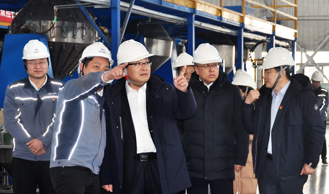 中國有研總經(jīng)理、黨委副書記艾磊到有研稀土調(diào)研工作