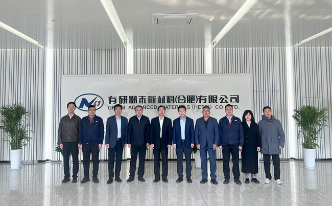 中國有研黨委書記、董事長趙曉晨到有研合肥調(diào)研工作