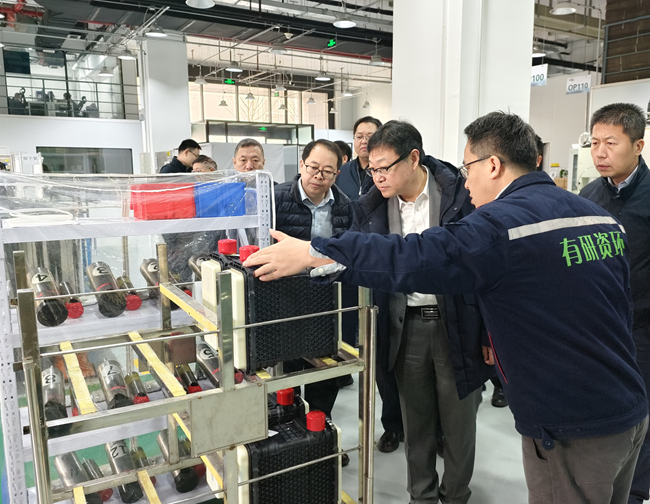 中國有研總經(jīng)理、黨委副書記艾磊一行到有研資環(huán)院調(diào)研工作