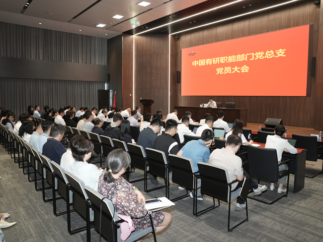 職能部門黨總支開展“強(qiáng)作風(fēng)、樹新風(fēng)，授旗出征建新功”主題黨日活動