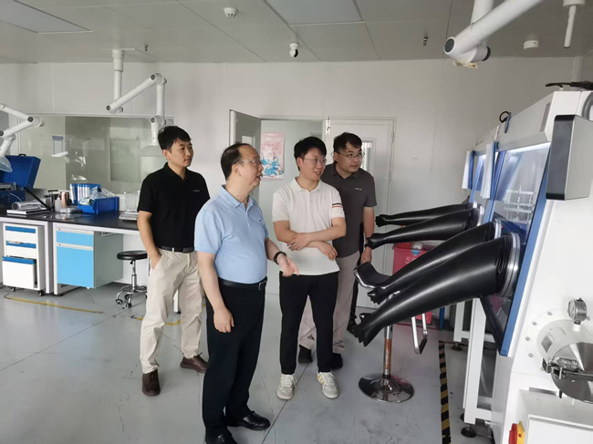 中國有研副總經(jīng)理毛昌輝到有研廣東院開展安全生產(chǎn)檢查