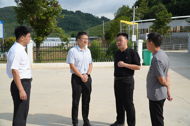 中國有研黨委副書記李志輝赴貴州省銅仁市思南縣調研集團定點幫扶工作