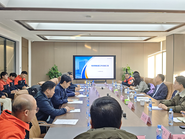 中國(guó)有研黨委書記、董事長(zhǎng)趙曉晨一行調(diào)研有研新能源